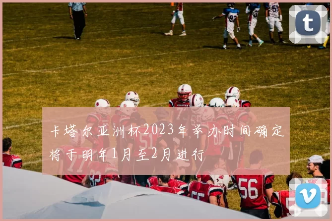 卡塔尔亚洲杯2023年举办时间确定将于明年1月至2月进行